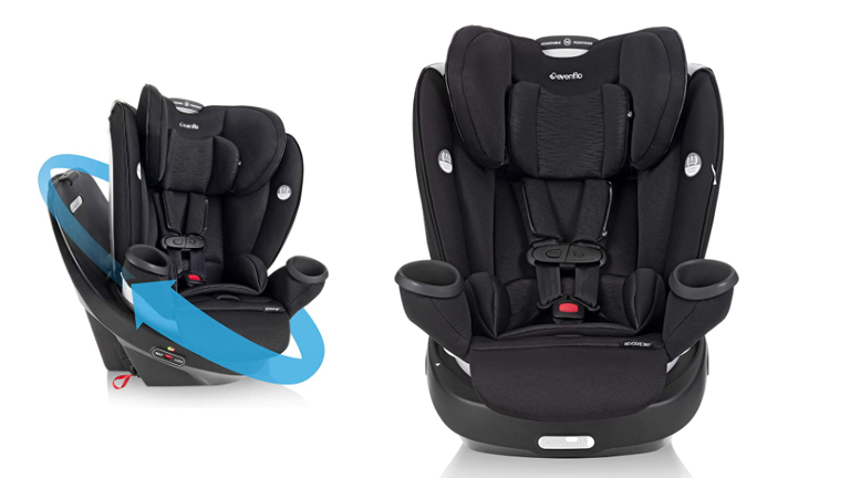 Best Car Seats for 2-Year-Old-Evenflo Gold Revolve360 Rotational All-in-1 Convertible Car Seat