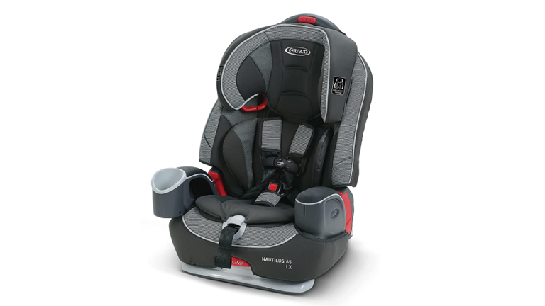 best car seat for 3 year old-GRACO Nautilus 65 LX 3-in-1 Harness Booster Car Seat